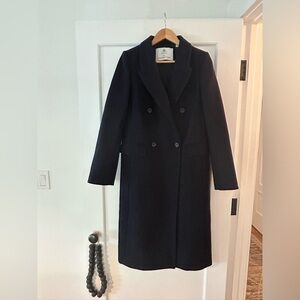 Aritzia Babaton The Constant™ Coat size small - Navy